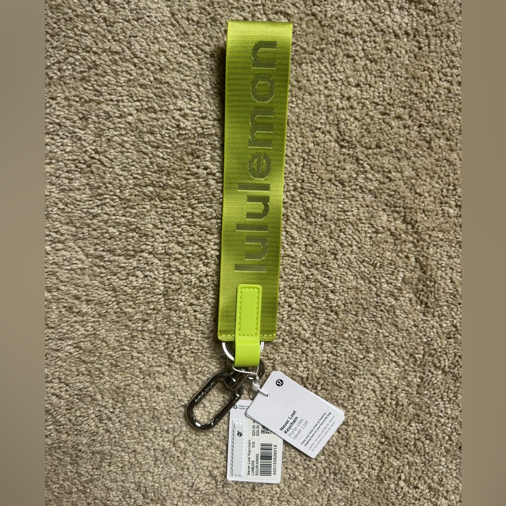 NWT lululemon Never Lost Keychain - SOLD OUT!
